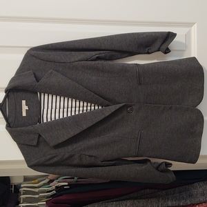 41 Hawthorn charcoal gray blazer
